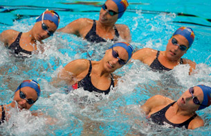 Ver v&iacute;deo  'El equipo de nataci&oacute;n sincronizada'