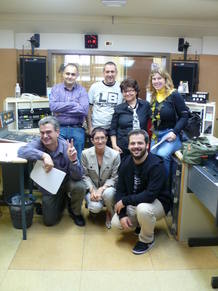 El equipo con Olalla El equipo con Olalla