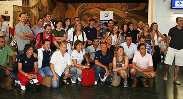 El equipo de RTVE encargado de la cobertura de los JJOO en Pek&iacute;n