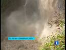 Ir al Video&nbsp;Escape de miles de metros c&uacute;bicos de agua en La Palma