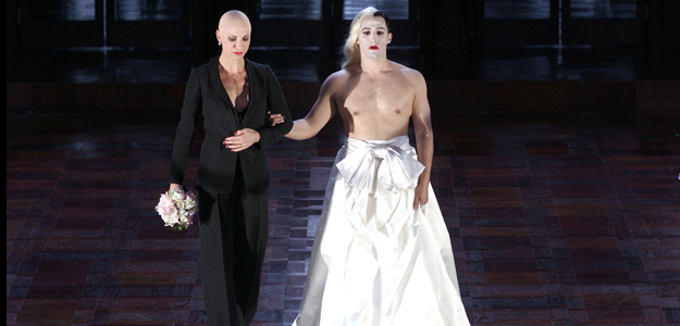 Escena final de Poppea e Nerone