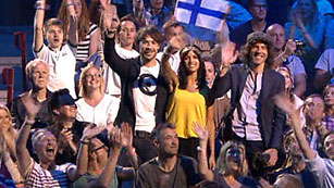 Ver vídeo  'ESDM, en el Malmö Arena durante la segunda semifinal de Eurovisión 2013'