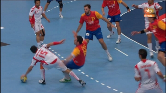 Mundial de Balonmano: Espa&ntilde;a 33-22 Bahrein - 14/01/11