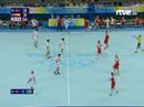Ir al Video&nbsp;Espa&ntilde;a cae en semifinales de balonmano ante Islandia (30-36)
