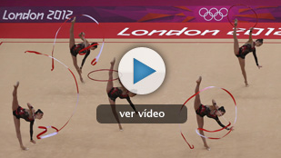 Espa&ntilde;a, cuarta en gimnasia r&iacute;tmica por equipos