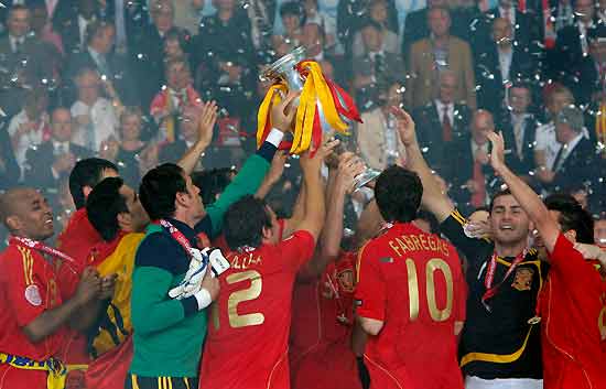 La Espa&ntilde;a eurocampeona en im&aacute;genes