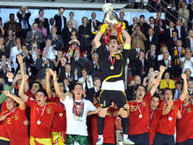 Espa&ntilde;a fue campeona de Europa en 2008