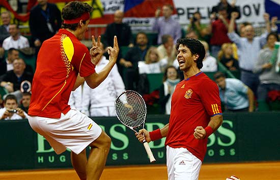 Verdasco y 'Feli' dan la Davis a Espa&ntilde;a