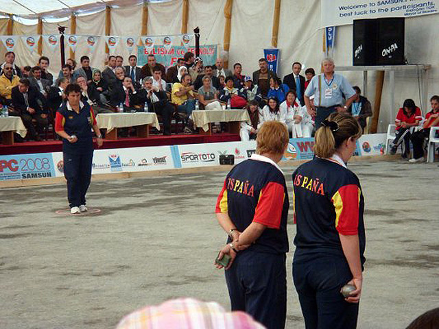 Espa&ntilde;a gana medallas hasta en petanca