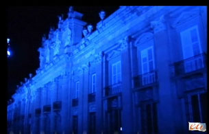 Ver v&iacute;deo  'Espa&ntilde;a saluda la presidencia de la UE iluminando edificios emblem&aacute;ticos'