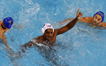 El waterpolo español sigue ganando y se repone de su derrota ante Hungría. El waterpolo español sigue ganando y se repone de su derrota ante Hungría.