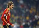 Llorente celeba su gol ante la selecci&oacute;n sudafricana.