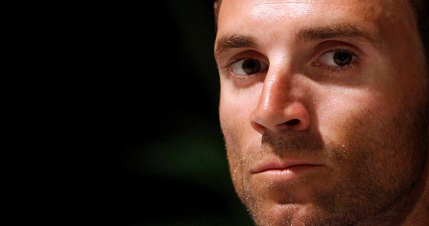 El espa&ntilde;ol Alejandro Valverde, del equipo Movistar.