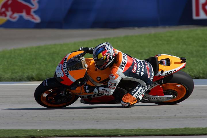 El espa&ntilde;ol Dani Pedrosa, piloto de Honda.