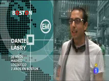 Ver v&iacute;deo  'Espa&ntilde;oles en el mundo - Boston - Daniel'