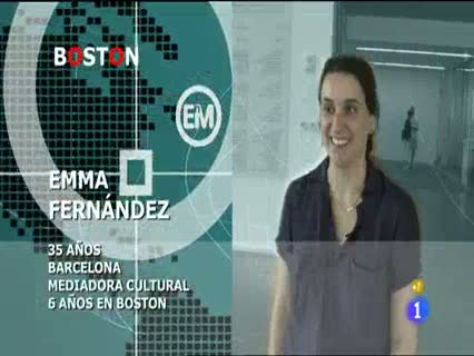 Ver v&iacute;deo  'Espa&ntilde;oles en el mundo - Boston - Emma'