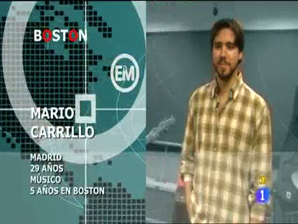 Ver v&iacute;deo  'Espa&ntilde;oles en el mundo - Boston - Mario'