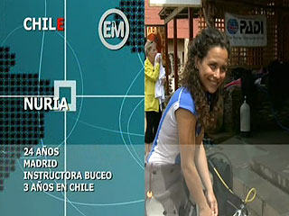 Ver v&iacute;deo  'Espa&ntilde;oles en el mundo - Chile - Nuria'