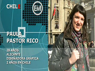 Ver v&iacute;deo  'Espa&ntilde;oles en el mundo - Chile - Paula'