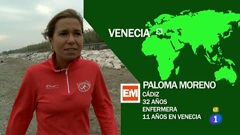 Ver v&iacute;deo  'Espa&ntilde;oles en el mundo - Venecia - Paloma'