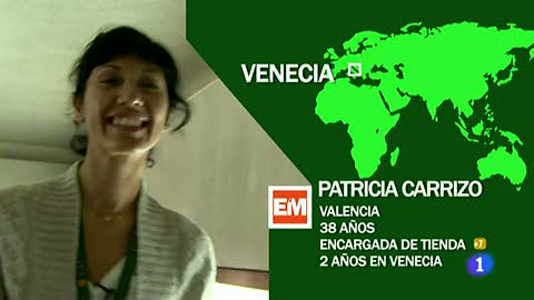 Ver v&iacute;deo  'Espa&ntilde;oles en el mundo - Venecia - Patricia'