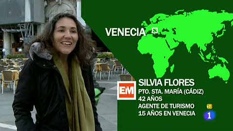 Ver v&iacute;deo  'Espa&ntilde;oles en el mundo - Venecia - Silvia'