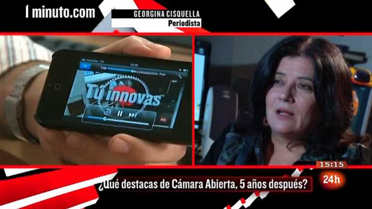 C&aacute;mara abierta 2.0 - Especial 5&ordm; aniversario, Kinodok.es, V&iacute;a52 y Georgina Cisquella en 1minutoCOM - 10/11/12
