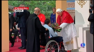 Ver v&iacute;deo  'Especial informativo - Visita de S.S. el Papa Benedicto XVI - 20/08/11'