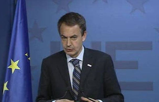 Zapatero conf&iacute;a desde Bruselas en una alta participaci&oacute;n