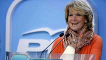 Ir al Video&nbsp;Esperanza Aguirre deja su puesto de funcionaria y se marcha a una empresa privada catalana