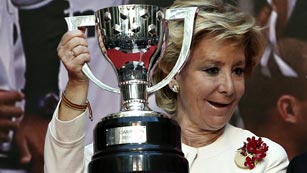 Ver v&iacute;deo  'Esperanza Aguirre plantea suspender la final de la Copa del Rey si hay pitadas'