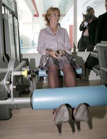 Aguirre ha preferido inaugurar un centro deportivo que asistir a la reuni&oacute;n del PP.