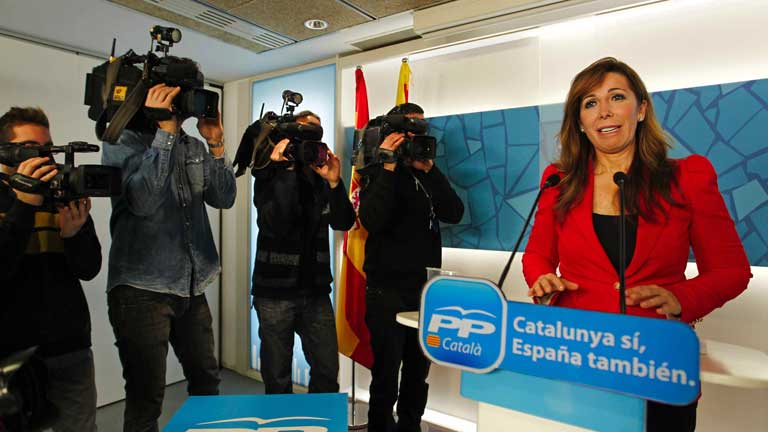 La presidenta del PP catal&aacute;n denunciar&aacute; las "escuchas ilegales" de su reuni&oacute;n con la expareja de Pujol