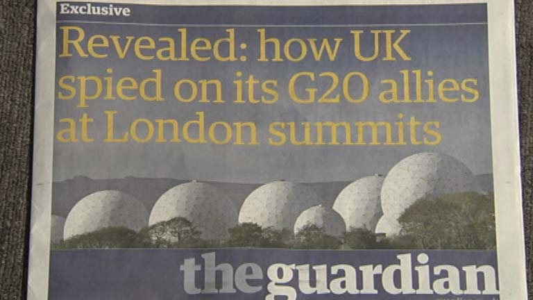 'The Guardian' publica que en la cumbre del G20 del 2009 se espi&oacute; a los asistentes