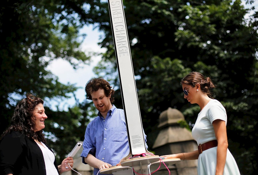 Estaciones p&uacute;blicas de recarga en Nueva York