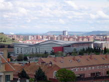 Estadio Nuevo Jos&eacute; Zorrilla y su entorno en Valladolid.