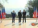 Ir al Video&nbsp;Estados Unidos y Rusia firman en Praga un acuerdo de desarme nuclear