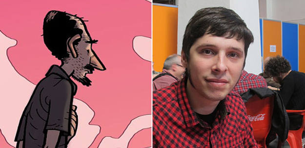 Esteban Hern&aacute;ndez en el Sal&oacute;n del C&oacute;mic de Barcelona 2012