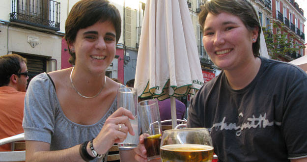 Araceli y Esther, un matrimonio feliz Araceli y Esther, un matrimonio feliz