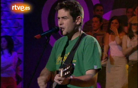 Estopa en una edici&oacute;n del programa 'M&uacute;sica s&iacute;' (2004)