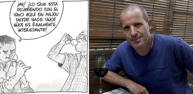 &Eacute;tienne Davodeau y una vi&ntilde;eta de 'Los ignorantes'