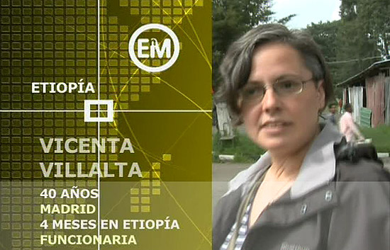 Espa&ntilde;oles en el mundo - Etiop&iacute;a - Vicenta