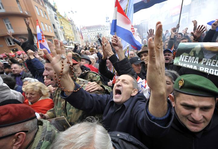 Euforia en Zagreb por la absoluci&oacute;n en el TPIY de Gotovina y Markac