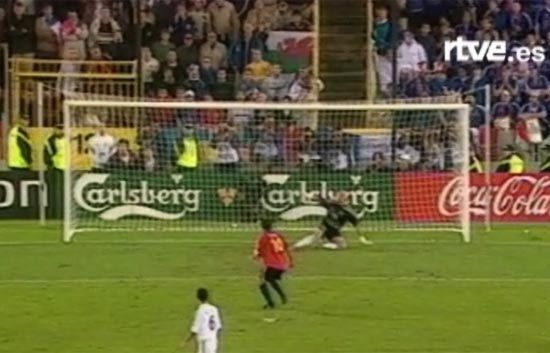 Eurocopa 2000: Espa&ntilde;a 1 - 2 Francia