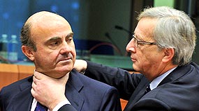 El Eurogrupo, al cuello por el déficit