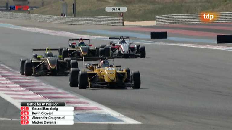 Automovilismo - European F3 - 1&ordf; carrera desde Paul Ricard