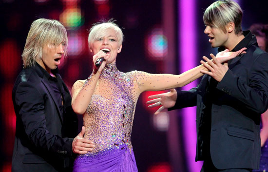 Eurovisi�n 2009 - Ensayo general de Espa�a con Soraya
