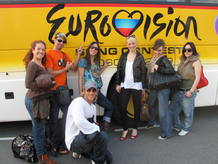 Eurovisi&oacute;n 2009 - Soraya reci&eacute;n llegada