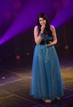 Eva Boto, representante de Eslovenia en Eurovisi&oacute;n 2012, durante su actuaci&oacute;n en Eurovision in Concert, celebrado el 21 de abril en Amsterdam