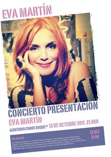 Eva Mart&iacute;n en concierto